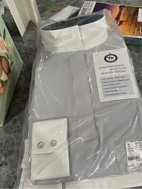 Essex Jumper Show Shirt- Med NWT